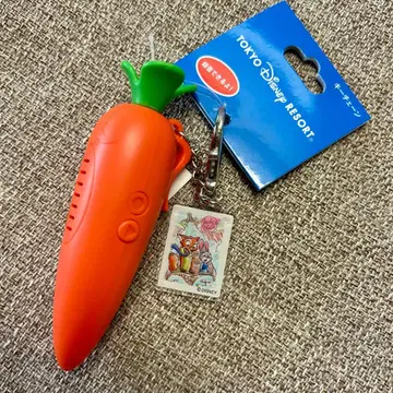 [ 새상품 & 익명 배송 ] 디즈니 주토피아 주디 당근 키체인 녹음