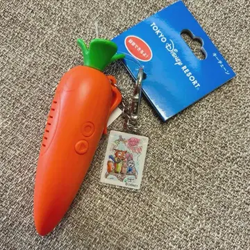 주토피아 녹음 기능 포함 당근펜 키링 주디 당근