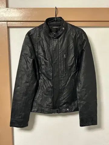 URBAN RESEARCH 가죽 자켓 M 사이즈 블랙 천연 가죽