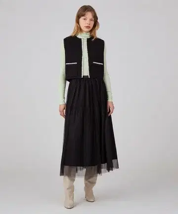 투모로우랜드 ballsey 롱 스커트 36 26400엔 24AW