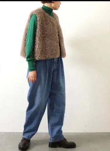 journal standard luxe 12oz 데님 carrot 팬츠