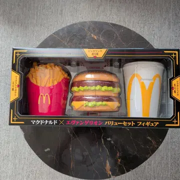 새상품 당일 배송 맥도날드 에반게리온 밸류 세트 피규어
