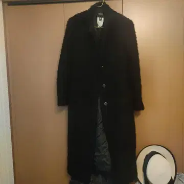 VERSUS 블랙 롱 코트 사이즈 38