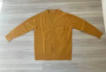 RYETENDER 머스타드 V넥 가디건