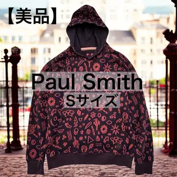 [ 새상품급 ] Paul Smith 폴스미스 올 패턴 후드티 후디 S