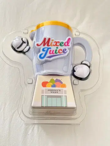 [ 새상품 ] 쟈니즈 WEST Mixed Juice 믹서기형 응원봉