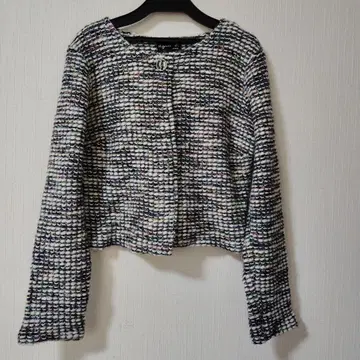 에네스베 컬러풀 니트 긴팔 가디건