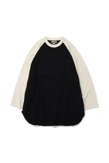 blurhms Co/Silk Nep Baseball Raglan Tee