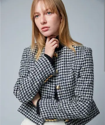 프레이 아이디 더블 테일러드 자켓