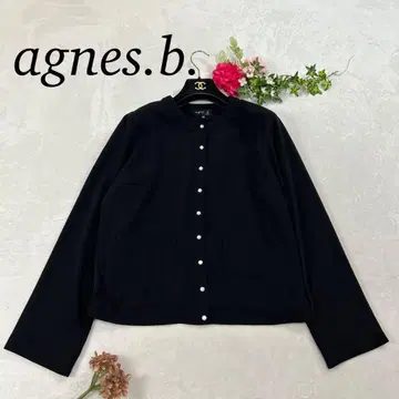 J909 새상품급 M 에네스베 스냅 가디건 블랙 여성용