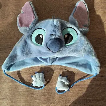 [ 단종 레어 ] TDR 스티치 팬캡 58cm 디즈니