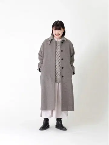 카구레 울 발마칸 코트 클리닝 완료