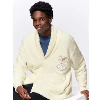 보들보들한 느낌 라운지 가디건 GU 별의 커비 콜라보 남성용 L