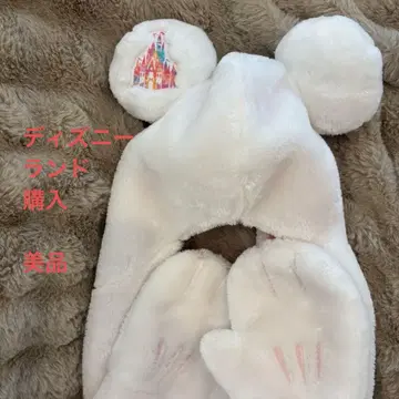디즈니 귀도리 모자와 미튼 세트