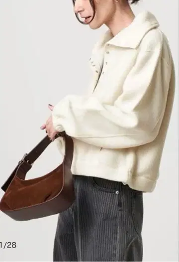 플리스 스냅 풀오버 유나이티드 애로우즈