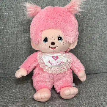 몽치치 봉제 인형 핑크 Mcc Girls