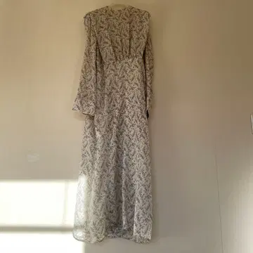 CLANE 꽃무늬 긴팔 원피스