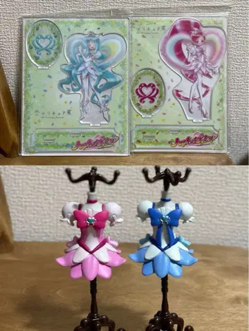 하트캐치 프리큐어 큐어 블라썸 큐어 마린 아크릴 스탠드 토르소 마네킹