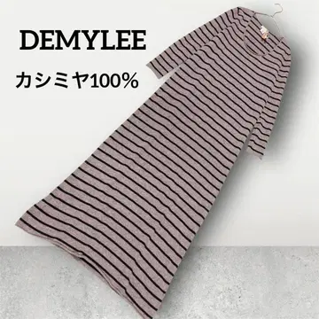 [ 새상품급 ] 데 캐시미어 100% 롱 원피스 니트 원피스 맥시 길이