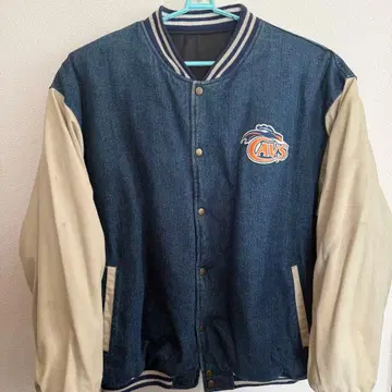 virginia cavaliers 데님 다운 자켓 리버서블