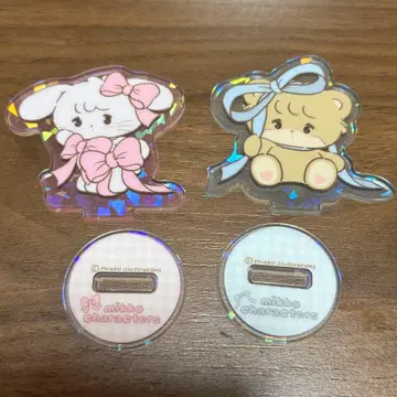 미키 아크릴 스탠드 2점