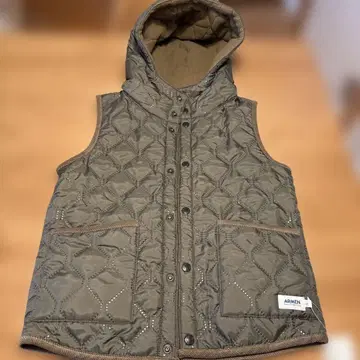 ARMAN 리버서블 후드 부착 베스트 사이즈 1