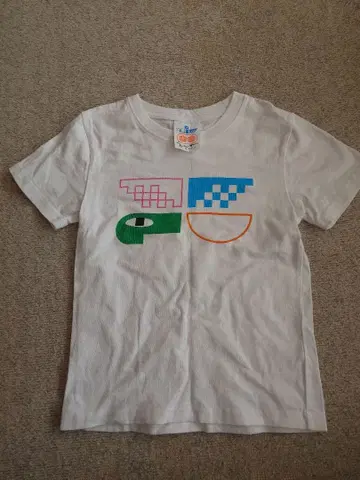 호시노 겐 연회 2022 화이트 키즈 T셔츠 130사이즈