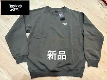 리복 자수 로고 속기모 트레이닝복 맨투맨 그레이 L 사이즈