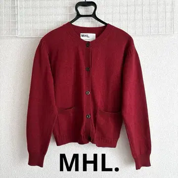 MHL. 마가렛호웰 니트 가디건 2 보르도