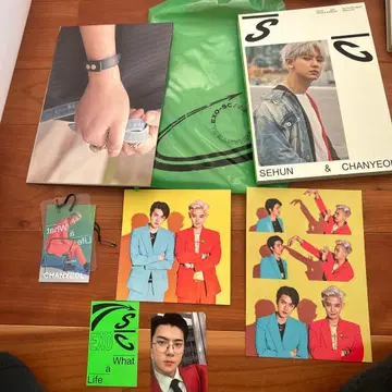 EXO What a Life CD M-01 트레이딩 카드 세훈 찬열