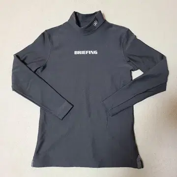 BRIEFING 그레이 하이넥 셔츠 XS