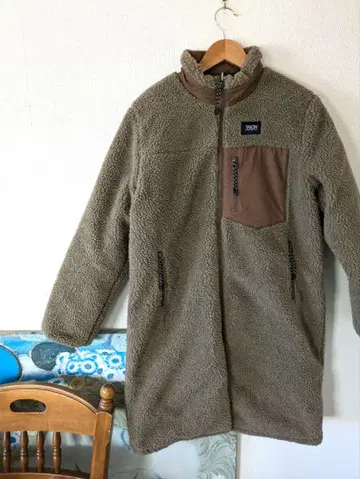 TAION 리버서블 보아 코트 L