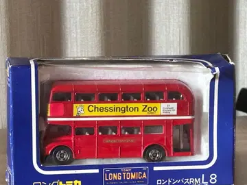 [ 당시품 ] 일본제 롱 토미카 L8 런던 버스 RM
