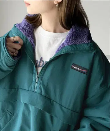 jaVa 보아 옷깃 오버 사이즈 자켓 틸