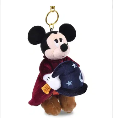 판타지아 85주년 마법사의 제자 미키 봉제 인형 키체인