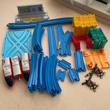 [ 익명 배송 ] 프라레일 레일 역 건널목 교각 세트 묶음 판매