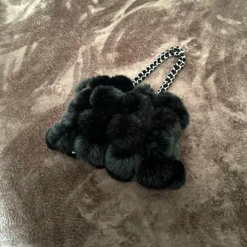 archive y2k 퍼 백 다크 코어 블랙 헤이세이 갸루