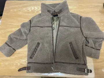 oneway M size 플리스 자켓 브라운