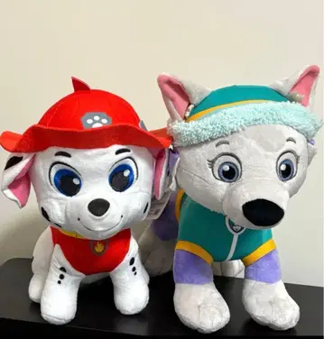 파우 패트롤 봉제 인형 2체 세트