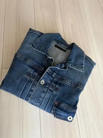 중고 UNIQLO 데님 자켓 M 블루