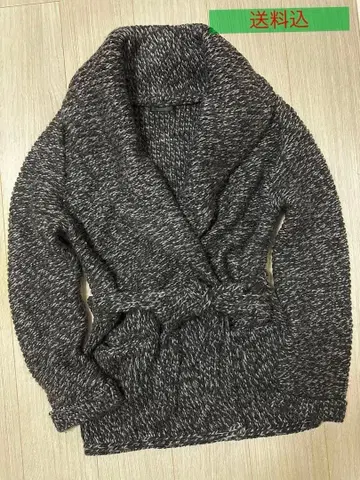 새상품급 moussy 숄카라 니트 추천