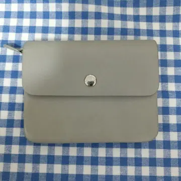 STANDARD SUPPLY 라이트 그레이 가죽 스탠다드 서플라이 지갑