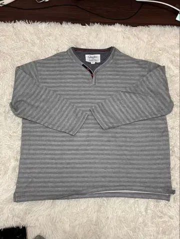 탑밸류 페이크 레이어드 트레이닝복 6L 사이즈