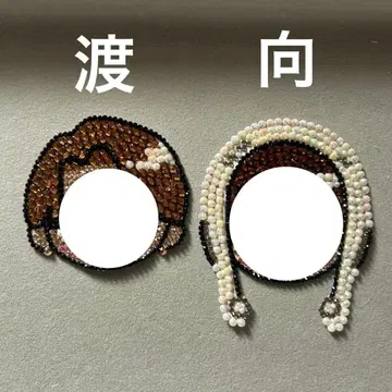 부채 데코/데코 부품 2개 [ 당일 발송 가능 ]