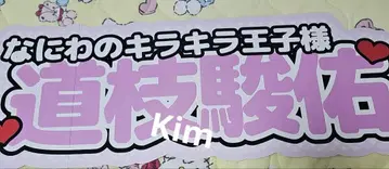 미치에다 슌스케 문자 부채