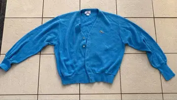 Lacoste 파랑 가디건 L 사이즈