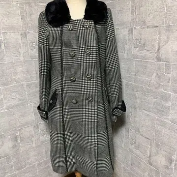 axes femme 체크 코트