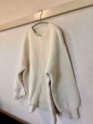 MERI 미 리 릴렉스 니트 화이트