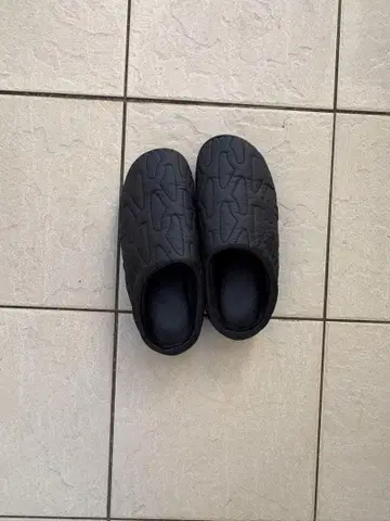 블랙 사보 클로그 샌들