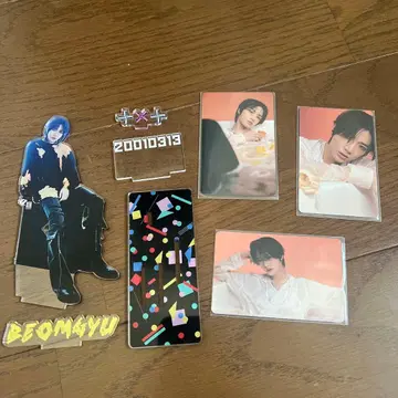 BEOMGYU 아크릴 스탠드 카드 세트